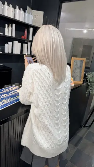 ミディアム 飯富 信二のヘアスタイル