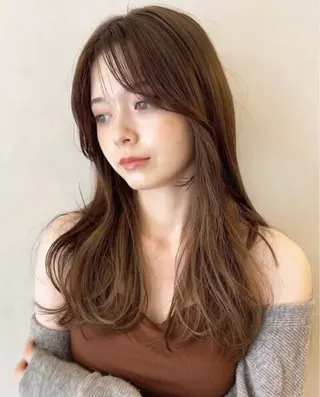 ロング 川口開世 short cutのヘアスタイル