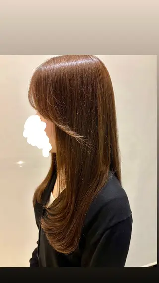 ロング イナイ ハルカ5月🈵のヘアスタイル