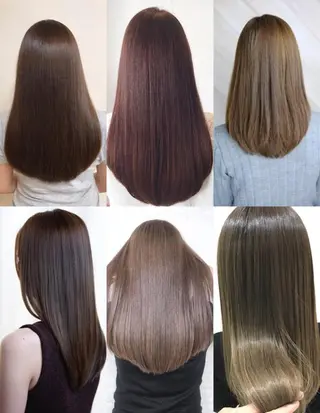 ロング カラー Lien 深井店のヘアスタイル