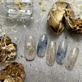 ネイル ⭐︎休業中の練習⭐︎ JNA認定講師髙橋のネイルデザイン