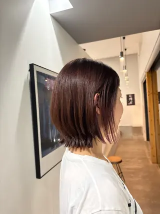 ミディアム 宇野 鈴花のヘアスタイル