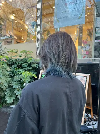 ミディアム カラー メンズ 全国1位🥇世界5位 小野田　礼花のヘアスタイル