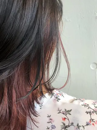 ミディアム カラー soi 💜AYAKOのヘアスタイル