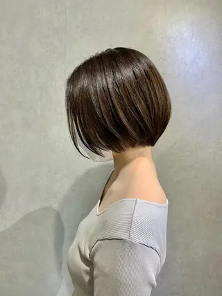 ショート カラー 髪質改善＊韓国ヘア＊ レイヤー＊IBUKIのヘアスタイル