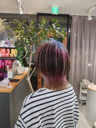 ミディアム 金田 拓也のヘアスタイル