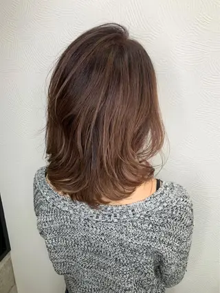 ミディアム 高原 ジュンのヘアスタイル