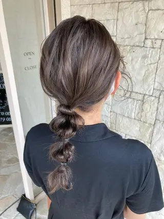井上 歩美のヘアスタイル