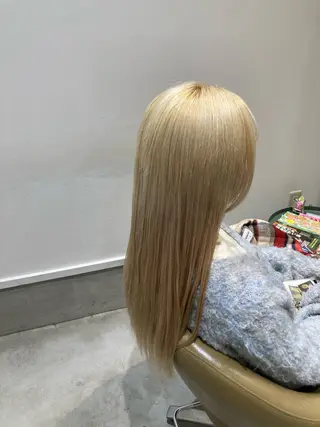 ロング 折本 沙織のヘアスタイル
