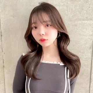 ロング カラー 韓国ヘア🇰🇷 レイヤー/芝春樹のヘアスタイル
