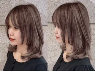 カラー Misaki/ レイヤー/ウルフのヘアスタイル