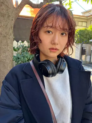 ショート カラー eri kinjoのヘアスタイル