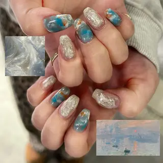 ネイル ASA nail / アート☀︎ニュアンスのネイルデザイン