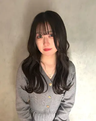 ロング 篠原 一成のヘアスタイル