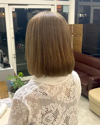 ミディアム カラー 大竹里旺/belle /インナーカラーのヘアスタイル