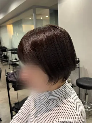 ショート カラー sweep ひなのヘアスタイル