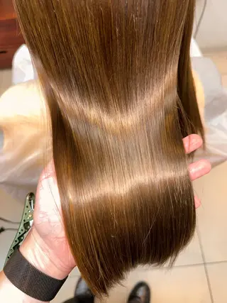 ロング カラー 藤田 祥平のヘアスタイル