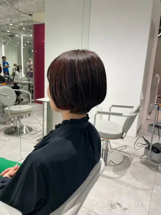 ショート レイヤー♡ 石川優奈のヘアスタイル