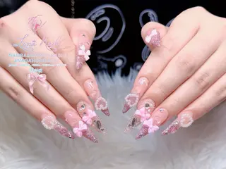 ロング 79Linanailnamba所属・Linanail Nambaのネイルデザイン