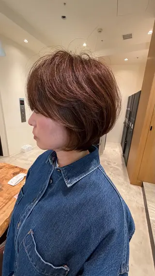 ショート 銀座似合わせショート 広瀬和輝のヘアスタイル