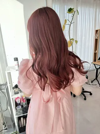 カラー ヒラ マツのヘアスタイル