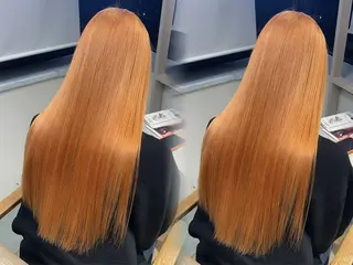 ロング カラー ayaka🫧 梅田ダブルカラーのヘアスタイル