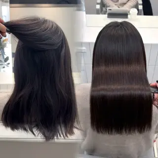 セミロング 髪質改善美髪矯正 ┊ Noeのヘアスタイル