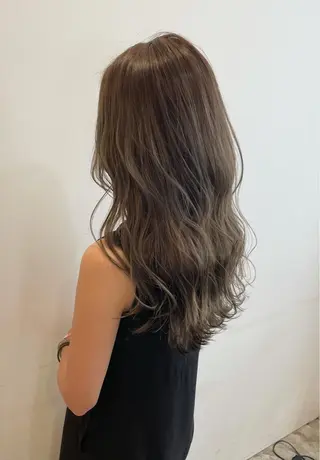 ロング カラー 髪質改善/縮毛矯正 /青山 早希🐾のヘアスタイル