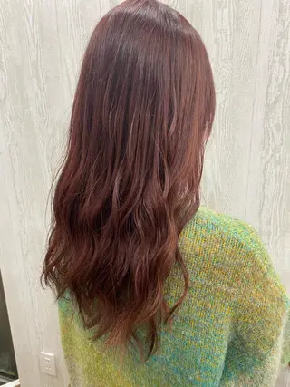 セミロング TELA HAIR 岩槻　高梨のヘアスタイル