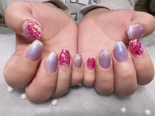 ショート カラー ネイル Nail NaNaのネイルデザイン