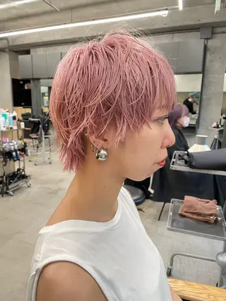 ショート カラー 🌈前田 潤 /ショート/レイヤーのヘアスタイル