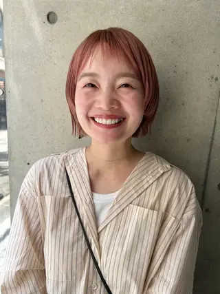 ショート カラー パーマ ヘアアレンジ rico_by ヘアとアイブロウの眉毛・アイブロウイメージ