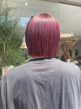 ミディアム カラー risa 。のヘアスタイル