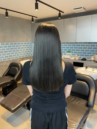ロング カラー パーマ 似合わせカット✂︎ りょお🫧のヘアスタイル