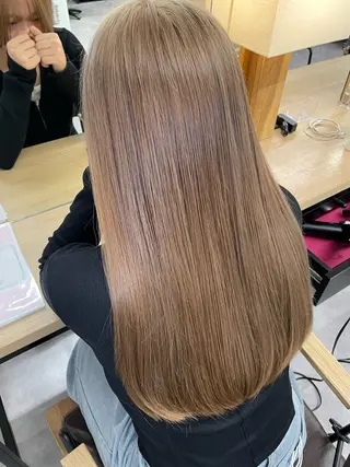 ロング 京谷 日向のヘアスタイル