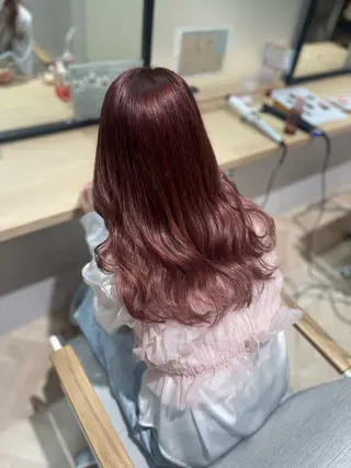 ロング カラー * 透明感カラー c h i h o *のヘアスタイル