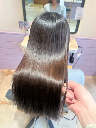 セミロング 髪質改善✨石塚 真梨奈のヘアスタイル