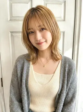 ミディアム Aroma hair 🌙tanakaのヘアスタイル