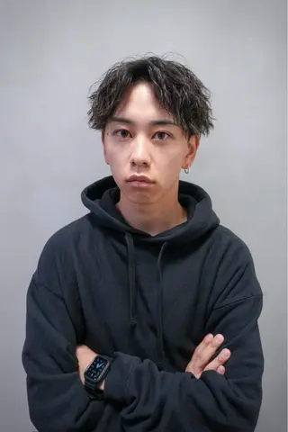 パーマ メンズ 福永速人 /メンズパーマのヘアスタイル