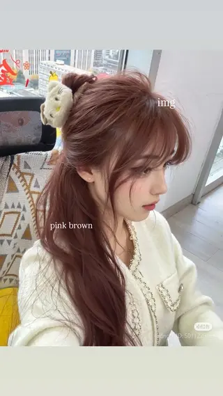 ロング カラー 透明感うる艶カラー 🤍MANAMIのヘアスタイル