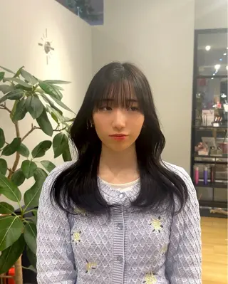 ミディアム カラー 長谷川 将斗のヘアスタイル