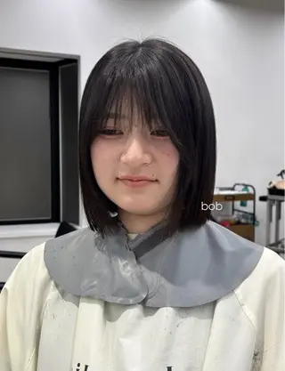 ショート miyu  / 柔らかい透明感カラーのヘアスタイル