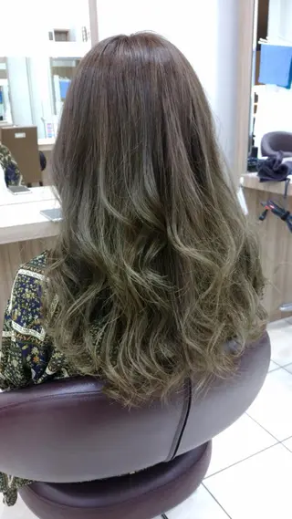 ロング 松下 拓司のヘアスタイル