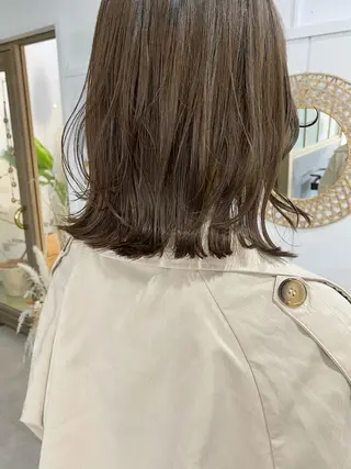 ミディアム カラー ヘアアレンジ ひなの .のその他イメージ