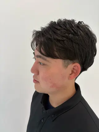 メンズ パーマ/ショートボブ Aoyagiのヘアスタイル