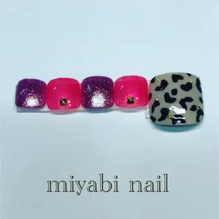 ネイル miyabi nail 桂川駅近くのネイルデザイン