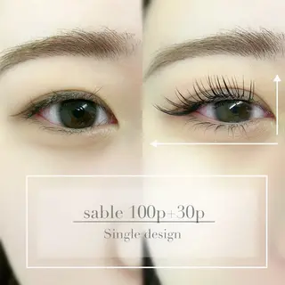 マツエク・マツパ Eyelash salon u'iのマツエク・マツパデザイン
