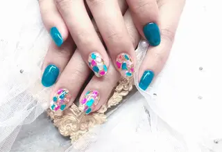 ネイル マジック ミラーのネイルデザイン