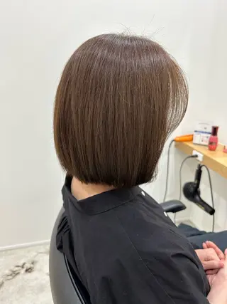 ショート カラー レイヤー/ナチュラル 💐nao.のヘアスタイル