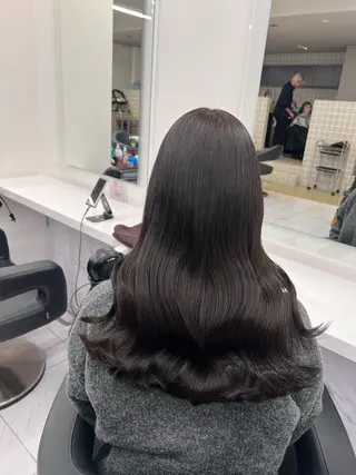 ロング カラー 💖札幌カラー 指名No.1💖玲奈のヘアスタイル